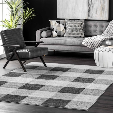 Nuloom Aisha Buffalo Plaid Area Rug 8ft x 10ft BDSM26A-76096